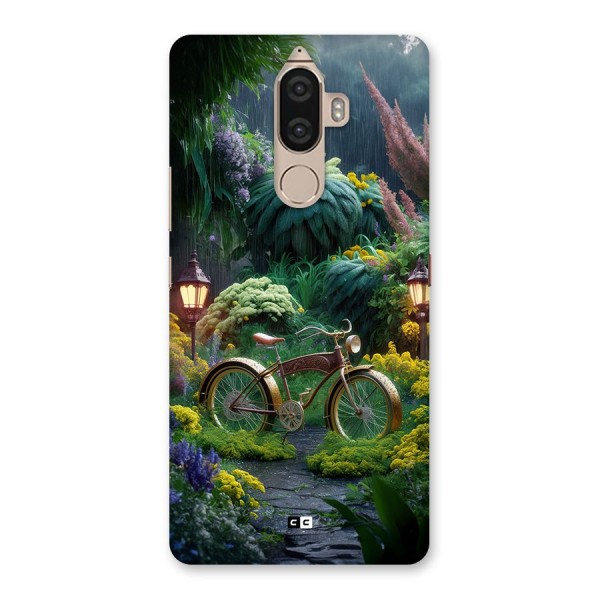 Vintage Cycle In Garden Back Case for Lenovo K8 Note