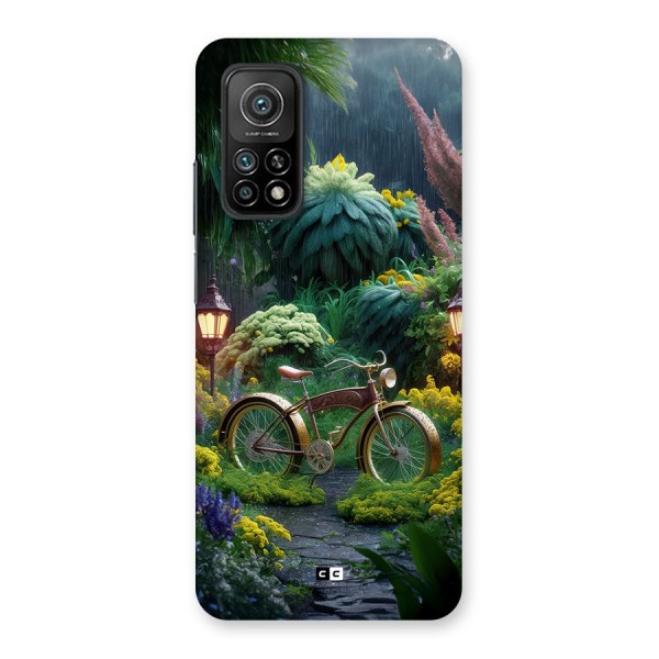 Vintage Cycle In Garden Back Case for Mi 10T Pro 5G