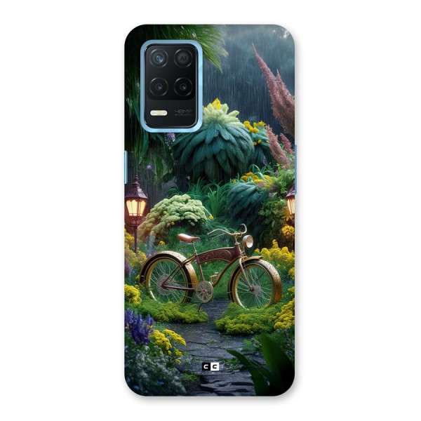 Vintage Cycle In Garden Back Case for Realme Narzo 30 5G