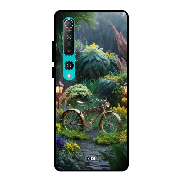 Vintage Cycle In Garden Metal Back Case for Mi 10