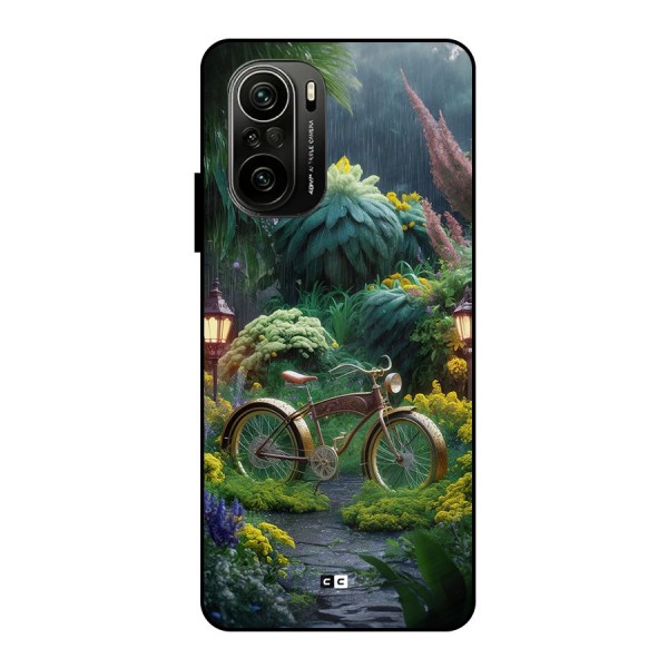 Vintage Cycle In Garden Metal Back Case for Mi 11X Pro