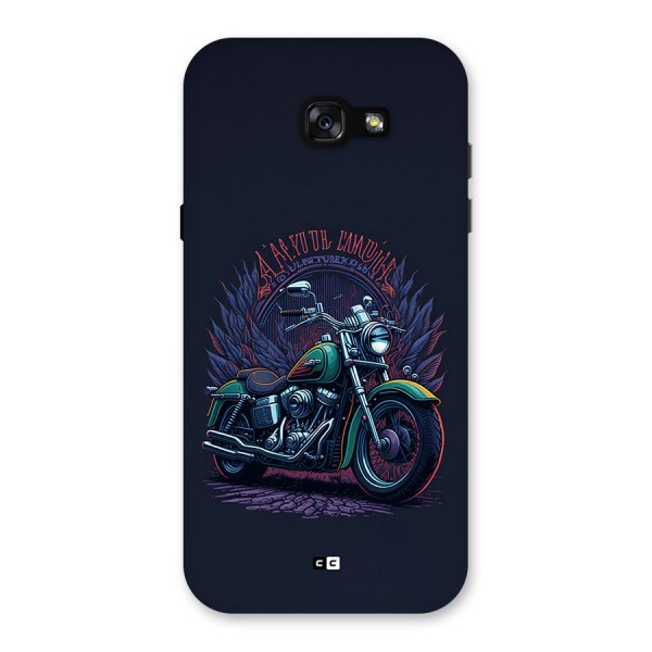 Vintage Desi Bike Back Case for Galaxy A7 (2017)