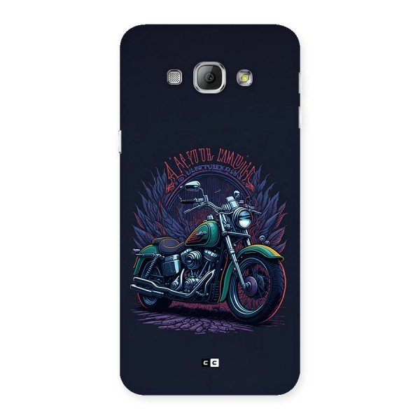 Vintage Desi Bike Back Case for Galaxy A8