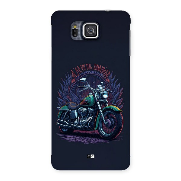 Vintage Desi Bike Back Case for Galaxy Alpha