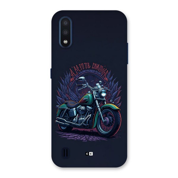 Vintage Desi Bike Back Case for Galaxy M01
