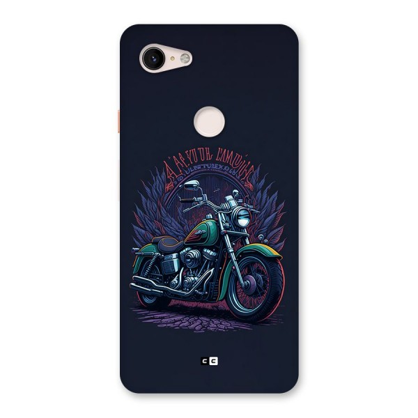 Vintage Desi Bike Back Case for Google Pixel 3 XL