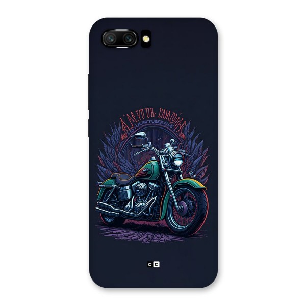 Vintage Desi Bike Back Case for Honor 10
