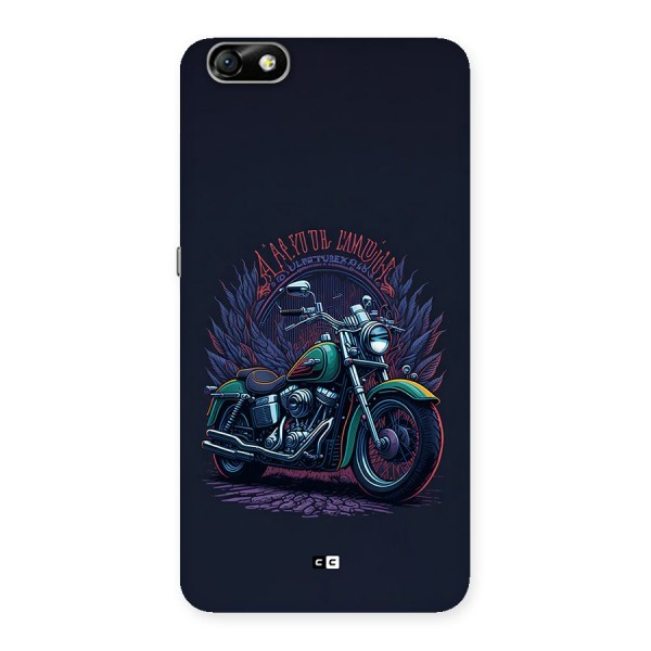 Vintage Desi Bike Back Case for Honor 4X