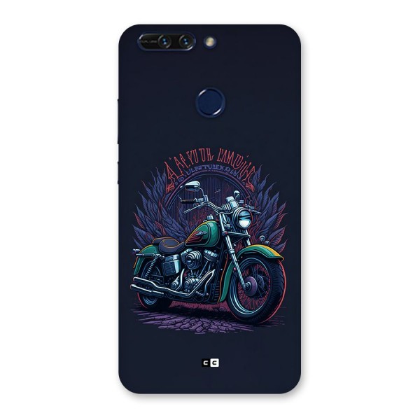 Vintage Desi Bike Back Case for Honor 8 Pro