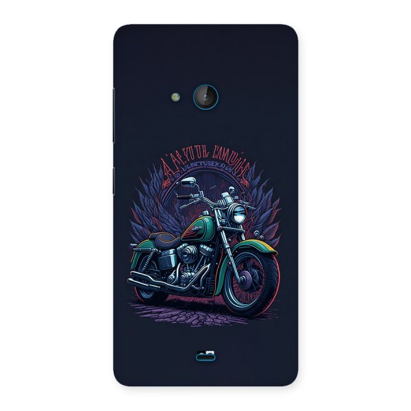 Vintage Desi Bike Back Case for Lumia 540