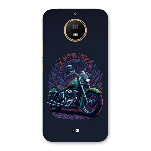 Vintage Desi Bike Back Case for Moto G5s