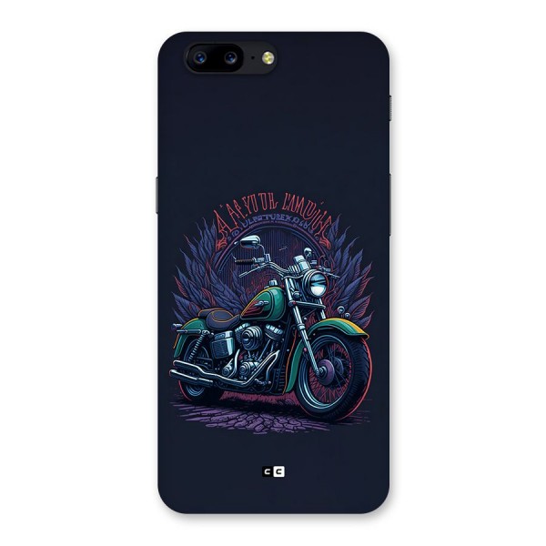 Vintage Desi Bike Back Case for OnePlus 5
