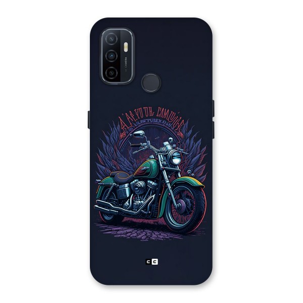 Vintage Desi Bike Back Case for Oppo A32