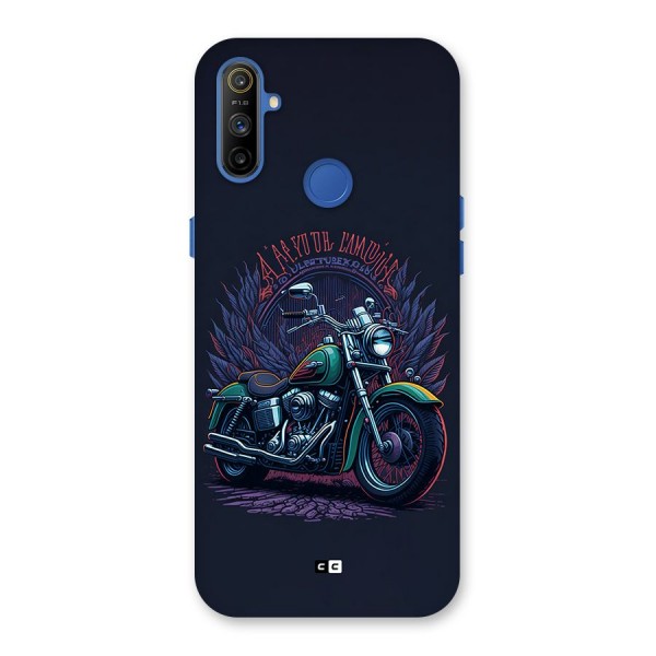 Vintage Desi Bike Back Case for Realme Narzo 10A