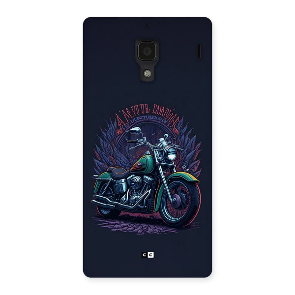 Vintage Desi Bike Back Case for Redmi 1s