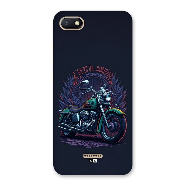 Vintage Desi Bike Back Case for Redmi 6A