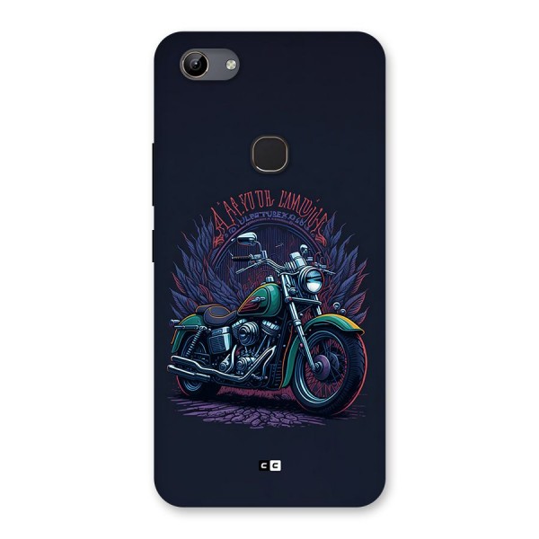 Vintage Desi Bike Back Case for Vivo Y81
