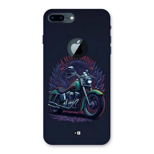 Vintage Desi Bike Back Case for iPhone 7 Plus Logo Cut