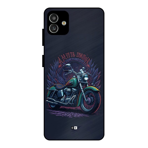 Vintage Desi Bike Metal Back Case for Galaxy M13 5G