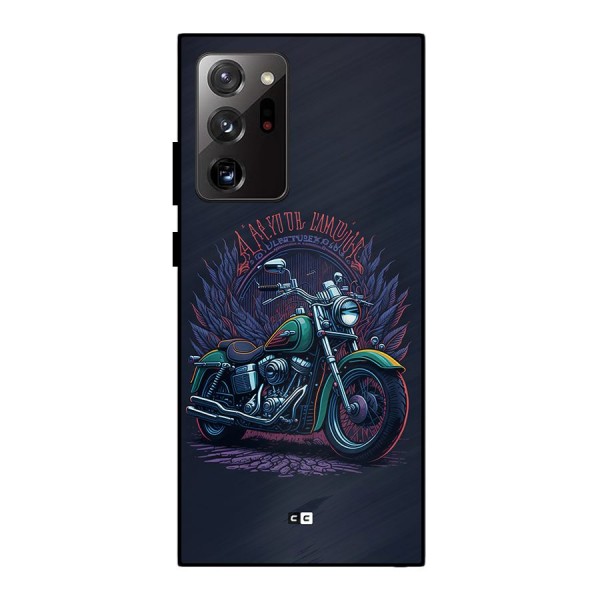 Vintage Desi Bike Metal Back Case for Galaxy Note 20 Ultra