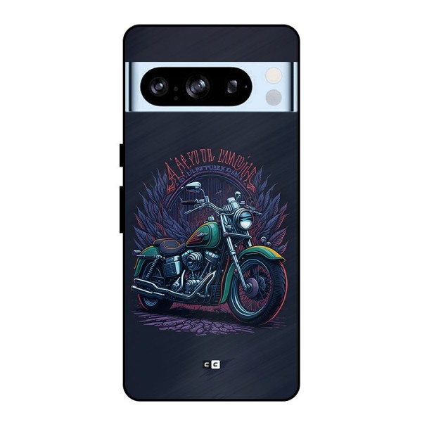 Vintage Desi Bike Metal Back Case for Google Pixel 8 Pro