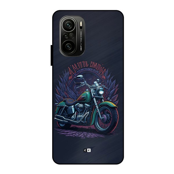 Vintage Desi Bike Metal Back Case for Mi 11X Pro