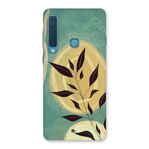 Vintage Leaf Art Back Case for Galaxy A9 (2018)