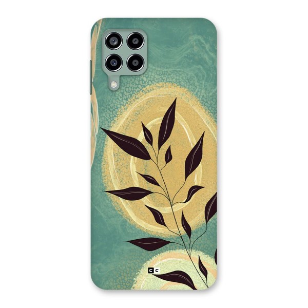 Vintage Leaf Art Back Case for Galaxy M33