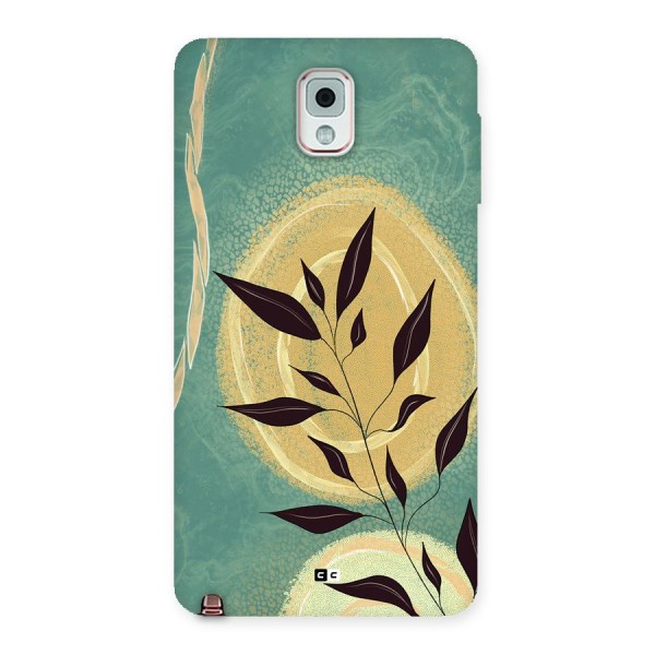 Vintage Leaf Art Back Case for Galaxy Note 3