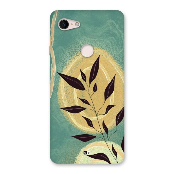 Vintage Leaf Art Back Case for Google Pixel 3 XL