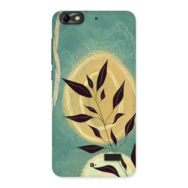 Vintage Leaf Art Back Case for Honor 4C