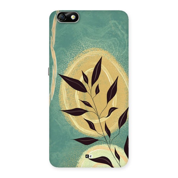 Vintage Leaf Art Back Case for Honor 4X