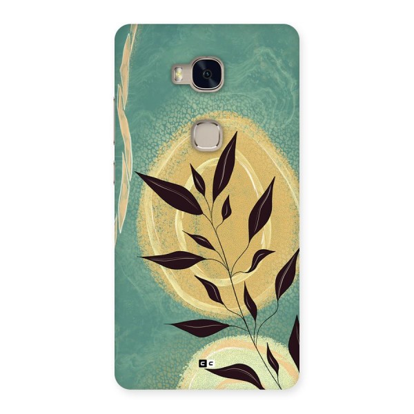 Vintage Leaf Art Back Case for Honor 5X