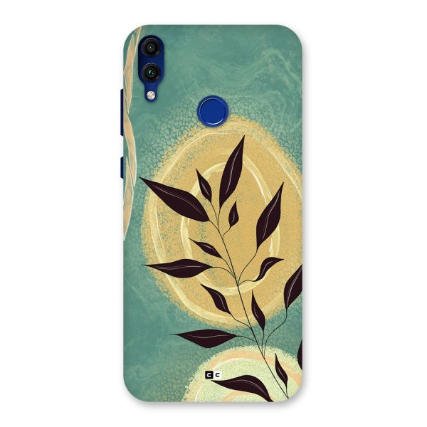 Vintage Leaf Art Back Case for Honor 8C