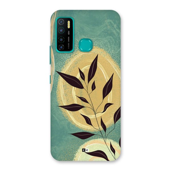 Vintage Leaf Art Back Case for Infinix Hot 9 Pro