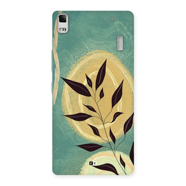 Vintage Leaf Art Back Case for Lenovo K3 Note