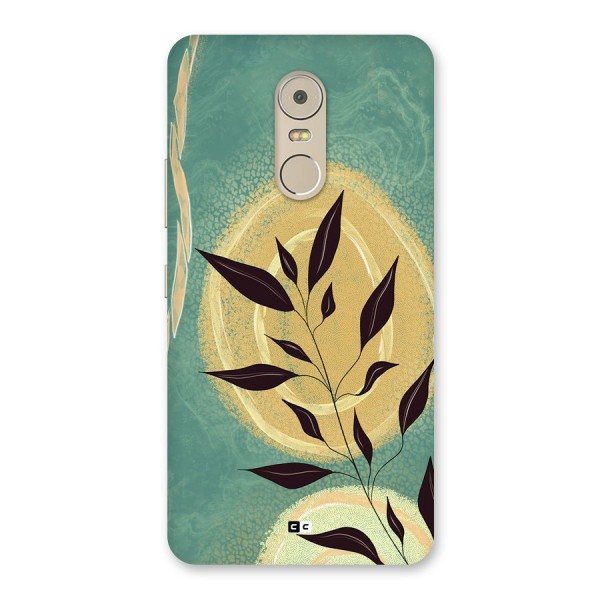 Vintage Leaf Art Back Case for Lenovo K6 Note