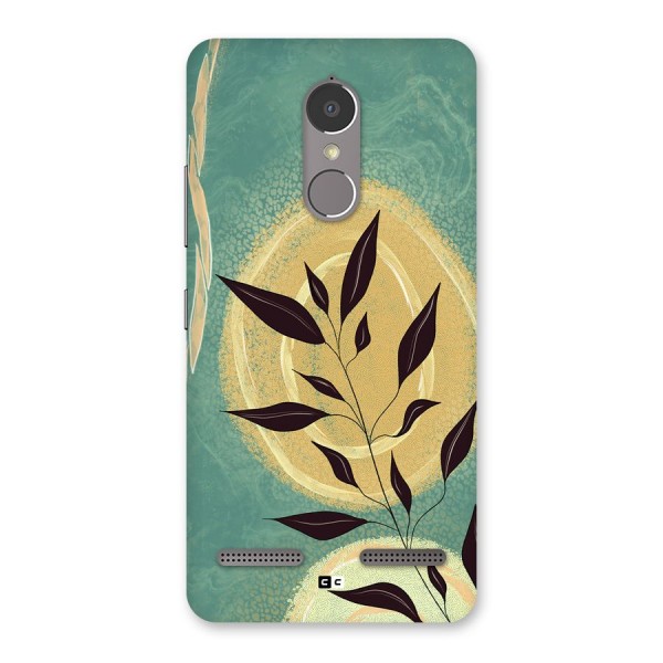 Vintage Leaf Art Back Case for Lenovo K6 Power