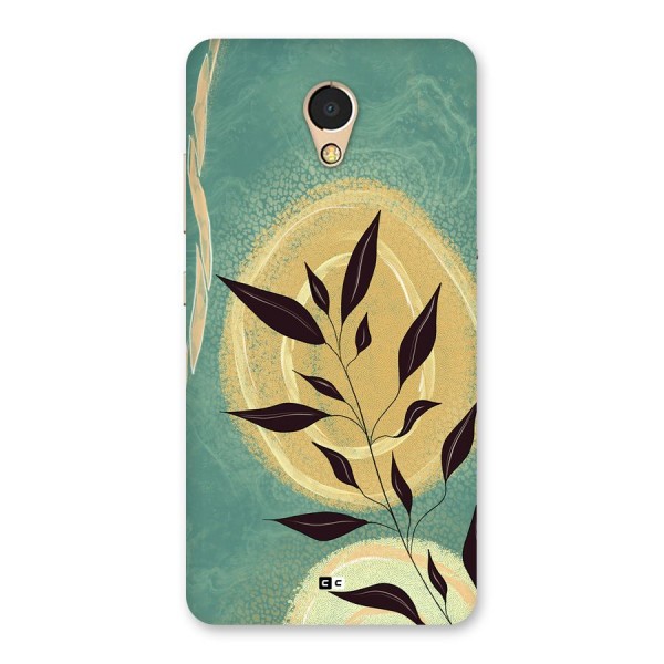 Vintage Leaf Art Back Case for Lenovo P2