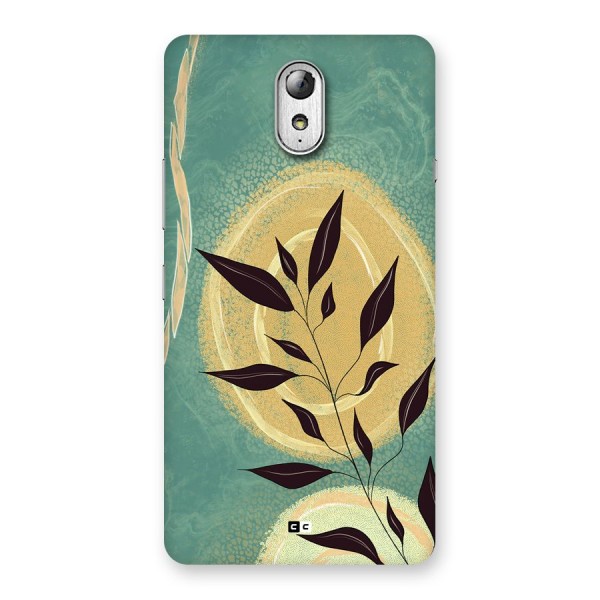 Vintage Leaf Art Back Case for Lenovo Vibe P1M