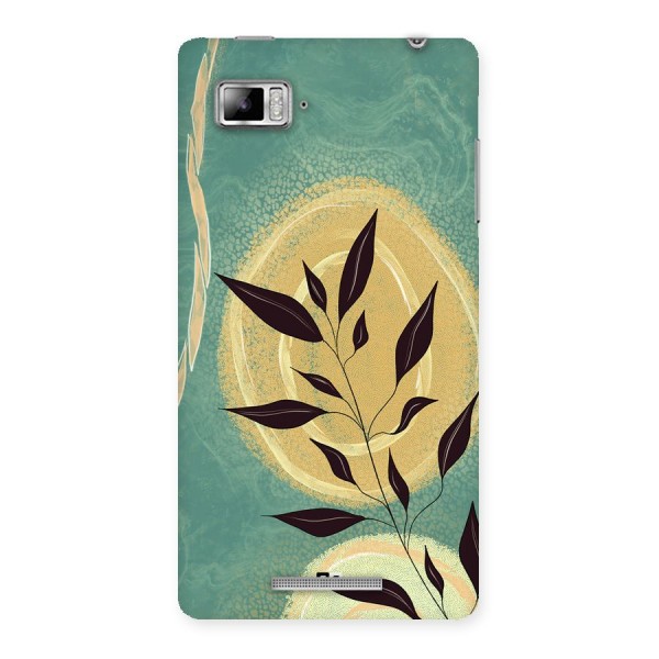 Vintage Leaf Art Back Case for Lenovo Vibe Z K910