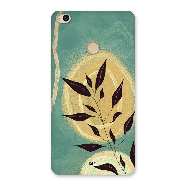 Vintage Leaf Art Back Case for Mi Max 2