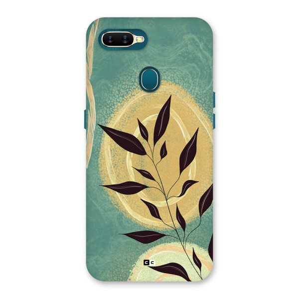 Vintage Leaf Art Back Case for Oppo A12s