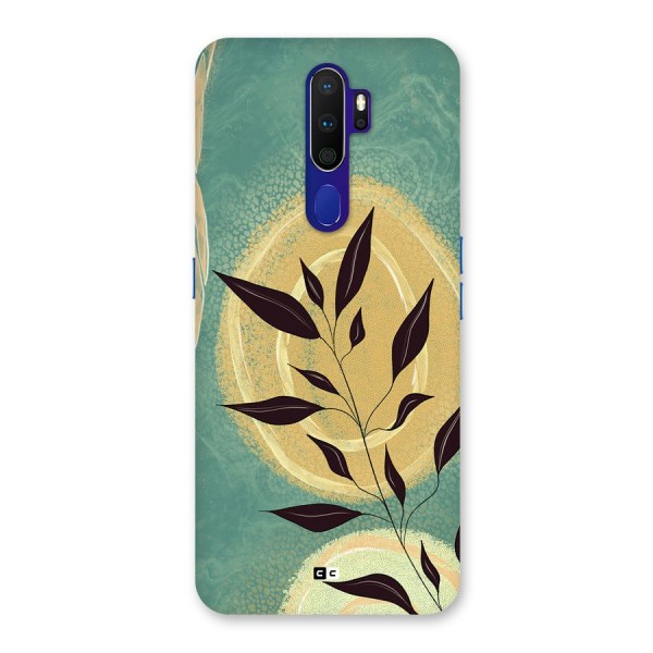 Vintage Leaf Art Back Case for Oppo A9 (2020)