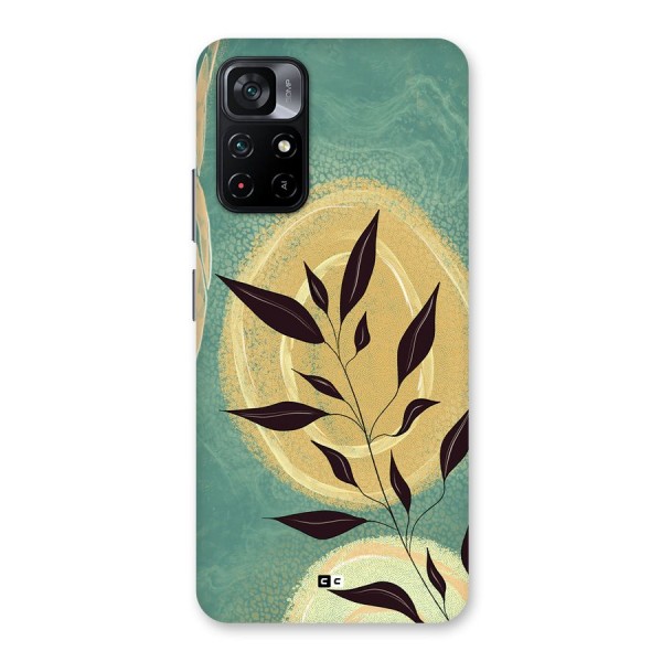 Vintage Leaf Art Back Case for Poco M4 Pro 5G