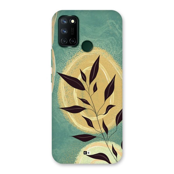 Vintage Leaf Art Back Case for Realme C17