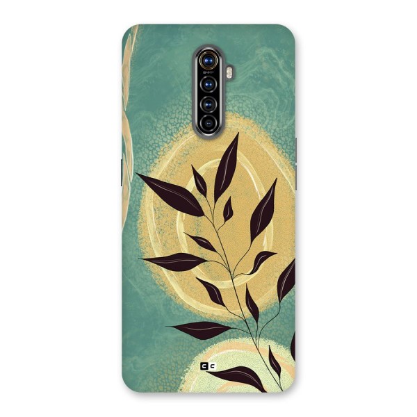 Vintage Leaf Art Back Case for Realme X2 Pro