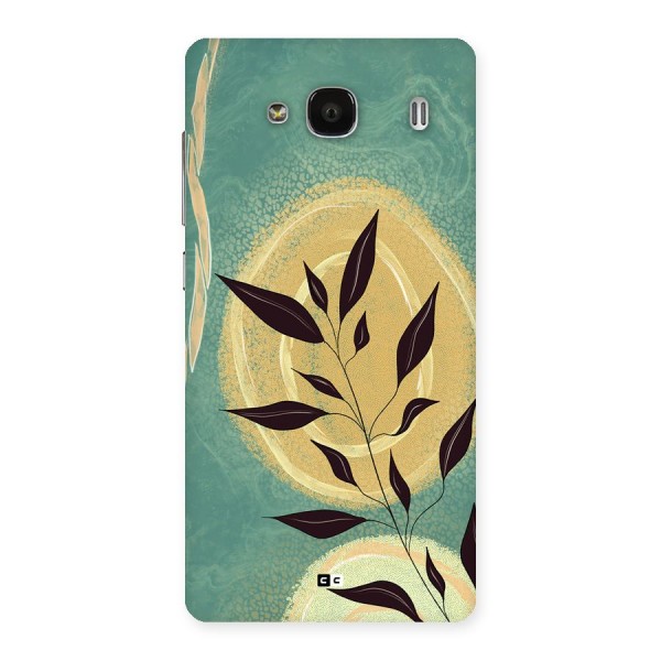 Vintage Leaf Art Back Case for Redmi 2s