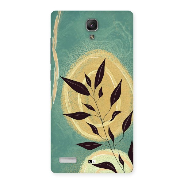 Vintage Leaf Art Back Case for Redmi Note Prime