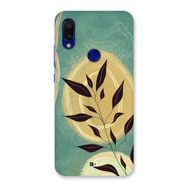 Vintage Leaf Art Back Case for Redmi Y3